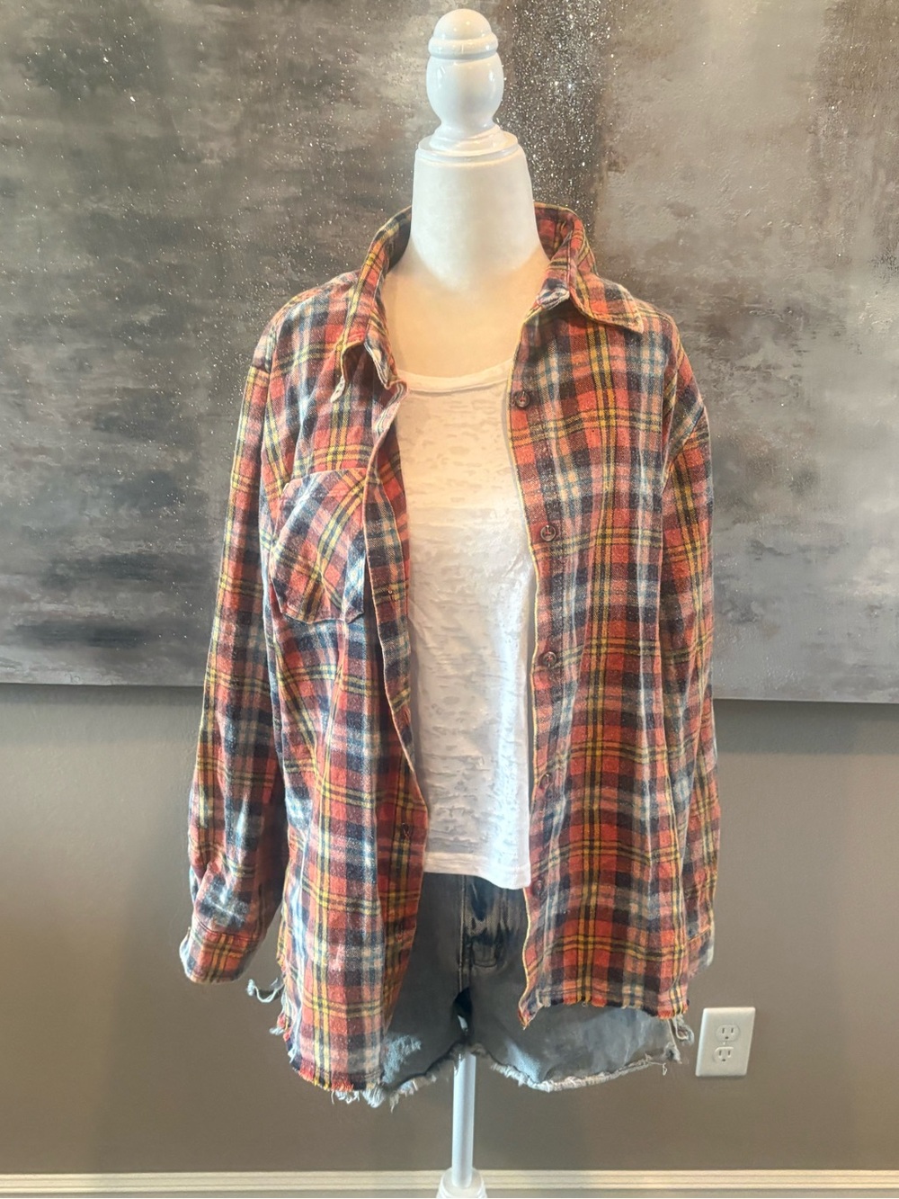 Women’s La La Land Creative Co. Button-Front Shiry